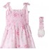 Φόρεμα & Κορδέλα/Flowers Ροζ