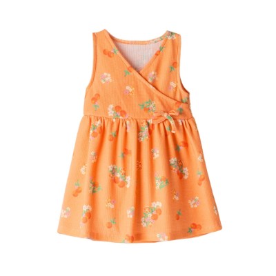Φόρεμα/Flowers Πορτοκαλί