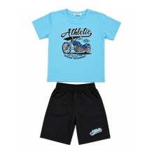 Σετ Μπλούζα & Βερμούδα/Athletic Aqua