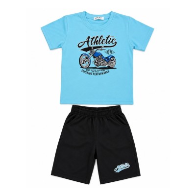 Σετ Μπλούζα & Βερμούδα/Athletic Aqua