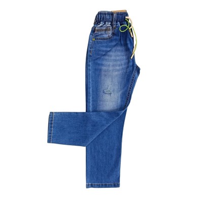 Παντελόνι τζιν με λάστιχο Μπλε