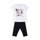 Σετ Μπλούζα & Κολάν Κάπρι/Cool Λευκό
