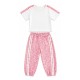 Σετ Μπούζα & Παντελόνι με Λεπτομέρειες Animal /Ροζ