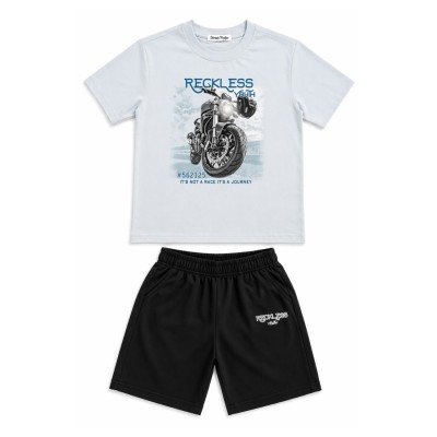 Σετ Μπλούζα & Βερμούδα/Reckless Youth Aqua