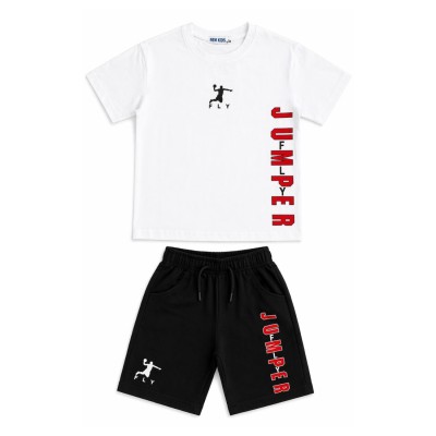 Σετ Μπλούζα & Βερμούδα/Jumber Fly Λευκό