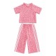 Σετ Μπούζα & Παντελόνι με Λεπτομέρειες Animal /Ροζ