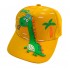 Καπέλο Dino 3D/Κίτρινο