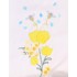 Σετ Μπλούζα & Φούστα τούλινη/Λουλούδια Κίτρινο