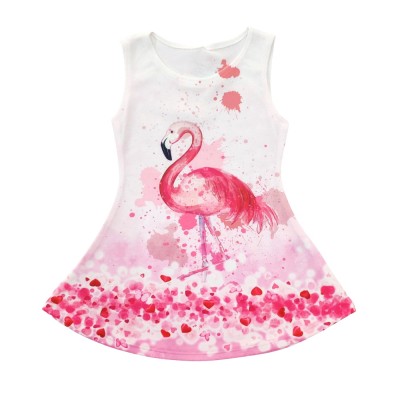 Φόρεμα/Flamingo Λευκό-Ροζ