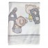 Κουβέρτα κούνιας/Bears Baby Γκρι