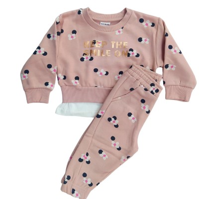 Σετ Φόρμα/Keep the Smile On Ροζ