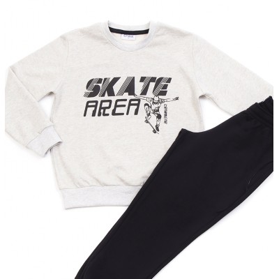 Σετ Φόρμας/Skate Area Γκρι