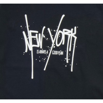 Σετ Μπλούζα & Βερμούδα/New York Μαύρο