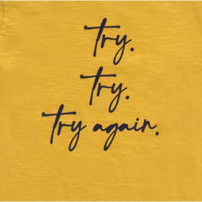 Μπλούζα Φλάμα/Try Μουσταρδί