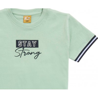 Μπλούζα/Stay Strong Φυστικί