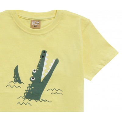 Μπλούζα/Κροκόδειλος Κίτρινο