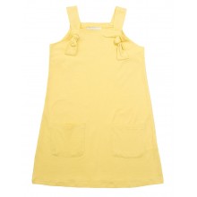 Φόρεμα με τσέπες/Κίτρινο