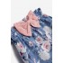 Σετ 3τμχ. Μπλούζα & Σορτς/Flowers Ροζ