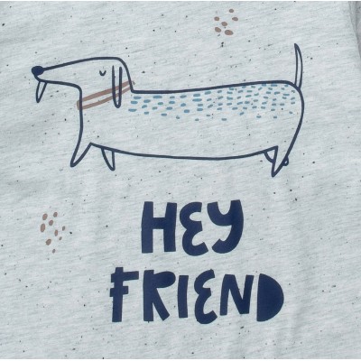 Μπλούζα/Hey Friend Γκρι