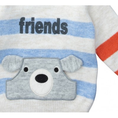 Μπλούζα Πλεκτή/Friends Εκρού