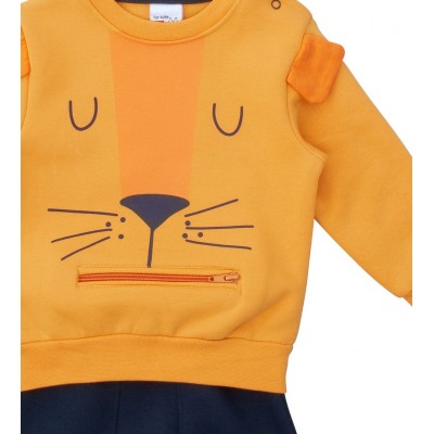 Σετ Φόρμας/Λιοντάρι 3D Βερικοκί