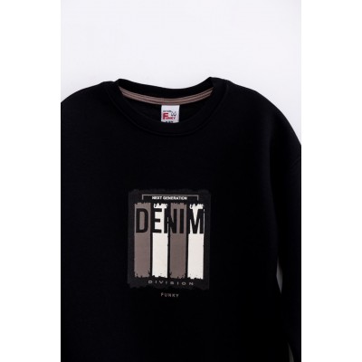 Σετ Φόρμας/Denim Μαύρο