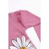 Μπλουζοφόρεμα & Κολάν/Flower Ροζ