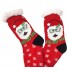 Χριστουγεννιάτικες Κάλτσες με γούνα & πατουσάκια/Santa Κόκκινο