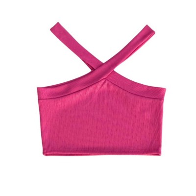 Σετ Crop Top & Φούστα/Φούξια