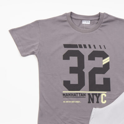 Σετ Μπλο΄ύζα & Βερμούδα /32 Ανθρακί