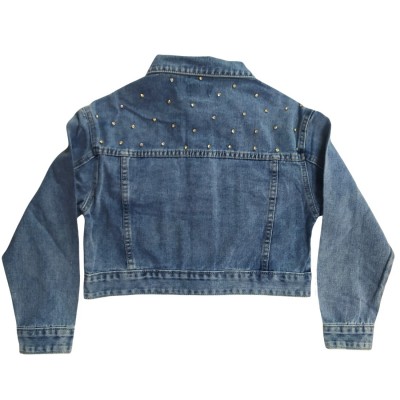 Τζην Τζάκετ με Στρας