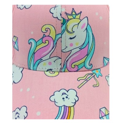 Καπέλο Τζοκευ Unicorn Ροζ