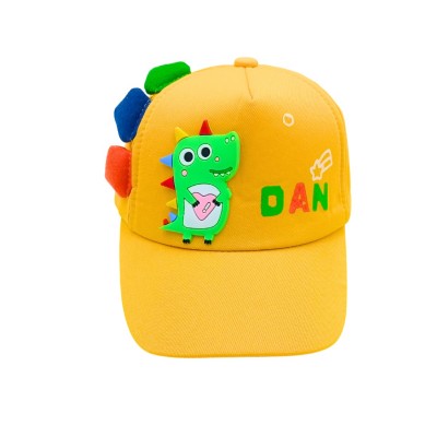 Καπέλο Τζοκευ Baby Dino Κίτρινο