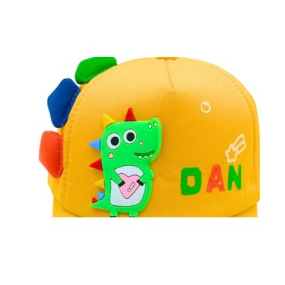 Καπέλο Τζοκευ Baby Dino Κίτρινο