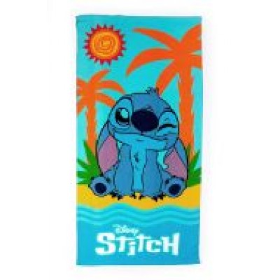 Πετσέτα Θαλάσσης Stitch Φοίνικας Γαλάζιο