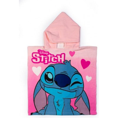 Πόντσο Θαλάσσης/ Stitch Ροζ