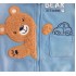 Σετ 3τεμ Φόρμα Αγόρι/Bearcute Σιέλ-Ραφ