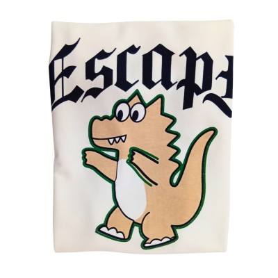 Σετ Φόρμας με Ζακέτα 3τεμ./Dinosaur Εκρού