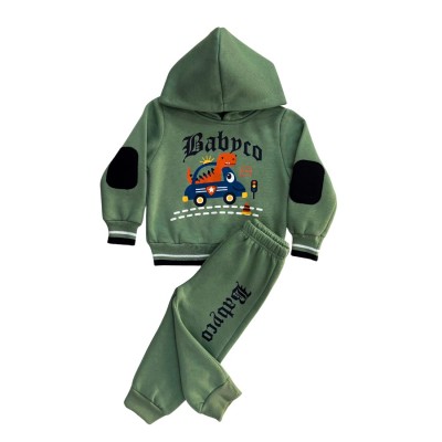 Σετ Φόρμα με κουκούλα/Babaco Μέντα