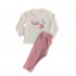Σετ 3τεμ.Γουνάκι,Μπλούζα & Κολάν/Lovely Ροζ
