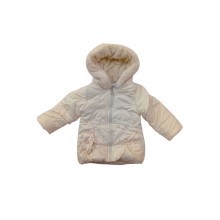 Μπουφάν με Επενδυση Γούνα/Εκρού