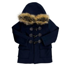 Μοντγκόμερι με Γούνα Μπλε Μοντγκόμερι με Γούνα Μπλε