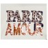 Σετ Φόρμας με Κουκούλα/Paris Amour Εκρού