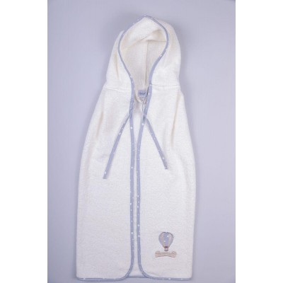 ΚΑΠΑ bebe ΑΕΡΟΣΤΑΤΟ 01 75X85 ΕΚΡΟΥ/ΓΚΡΙ Cotton 100%