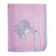 ΚΟΥΒΕΡΤΑ ΠΙΚΕ bebe ΓΑΤΑΚΙ 127 80Χ110 ΡΟΖ/ΣΙΕΛ Cotton 100%