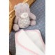 ΣΕΛΤΕΔΑΚΙ ΑΔΙΑΒΡΟΧΟ bebe 33 67Χ90 ΛΕΥΚΟ/ΡΟΖ Cotton 100%