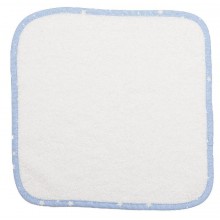 ΛΑΒΕΤΕΣ ΩΜΟΥ bebe  03 30Χ30 ΛΕΥΚΟ/ΣΙΕΛ Cotton 100%