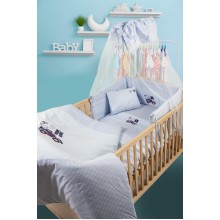 ΚΟΥΝΟΥΠΙΕΡΑ bebe CAR 29 160X490 ΣΙΕΛ Cotton 100%