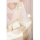 ΚΟΥΝΟΥΠΙΕΡΑ bebe HAPPY BEARS 22 160X490 ΕΚΡΟΥ/ΜΠΕΖ Cotton 100%