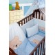ΚΟΥΝΟΥΠΙΕΡΑ bebe SLEEPING BEARS CUB 13 160X490 ΣΙΕΛ Cotton 100%